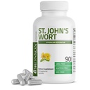 Bronson St. John 's Wort 700 MG per Serving Hypericum Perforatum supports a Positive Mood - Non-GMO, 90 채식 캡슐