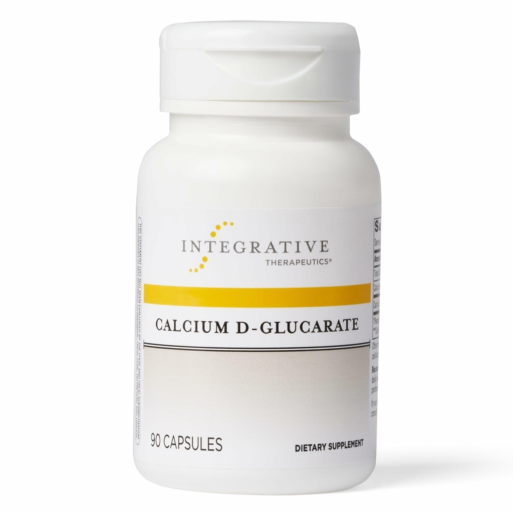통합 치료 칼슘 D-Glucarate - 해독 시스템 * - 건강한 면역 기능 및 에스트로겐 Metabolism * - 글루텐 & Dairy-Free - 90 캡슐 (30 인분)