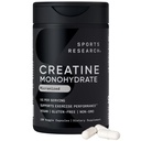 Sports Research® Creatine Monohydrate Capsules 5g, 120 Count