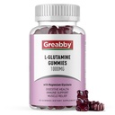 L 글루타민 1000mg Gummies - 근육 기복 & 면역 지원, 마그네슘 글리세라이드, Vegan & Non-GMO, 글루텐 자유로운 (60 조사)를 가진 아미노산 보충교재