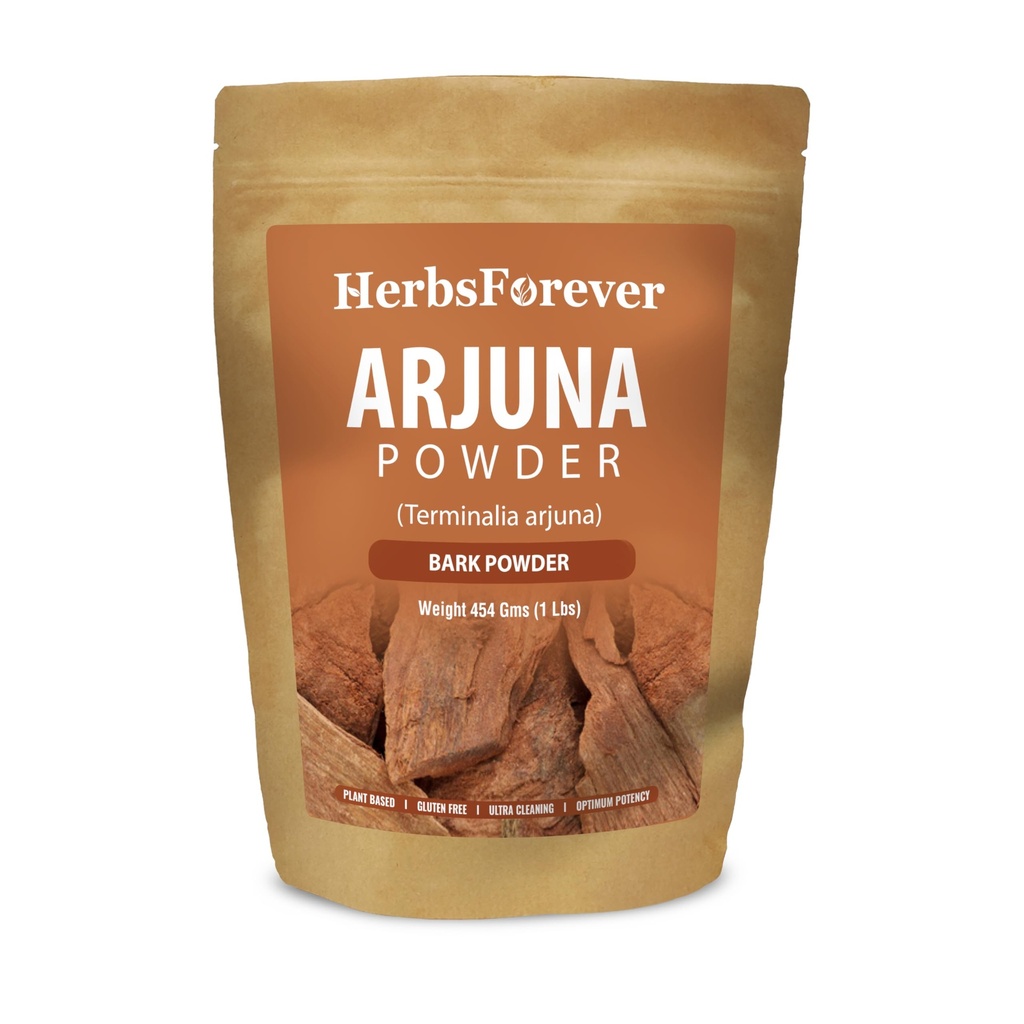 허브 영원히 Arjuna 분말 Terminalia Arjuna 비 GMO, Vegan 454 GMS