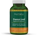 하모니 Nutraceuticals Papaya 잎 최고 추출물 가장 높은 힘 최대 생물 활성성 유기 박사 Gumman의 임상 급료 120 Vegan 캡슐은 Triperine로 Synergized