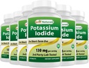제일 자연적인 칼륨 Iodide 봉사 당 130 mg - 규정식 보충교재, 90의 정제 (6)