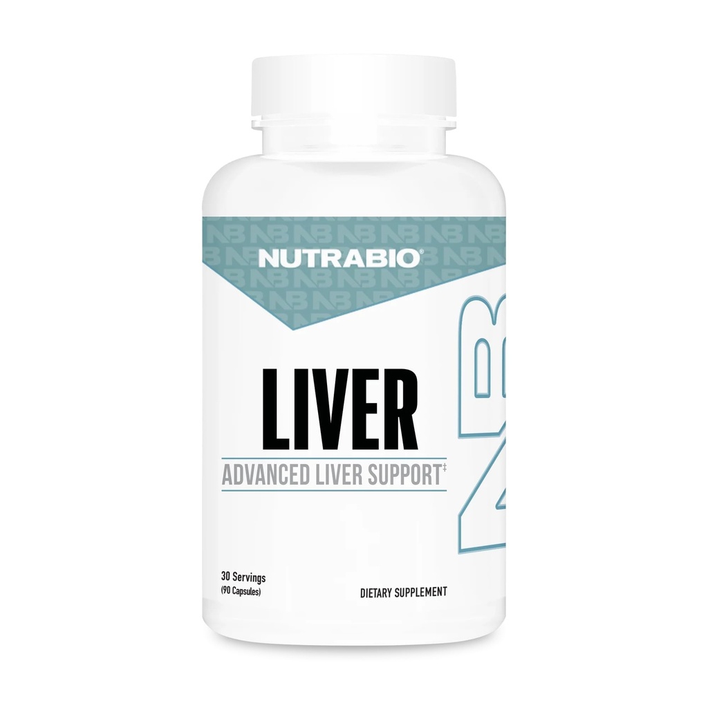 NutraBio Liver 보충교재 - 산화 방지제, 우유 이틀 간 해독, 글루타티온, Tudca를 가진 진보된 간호 지원 - 간호 Cleanse Detox와 수선을 승진시킵니다 - 90의 캡슐