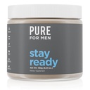 퓨어 남성 Original Cleanliness Stay Ready Fiber Supplement Powder | Digestive Regularity를 홍보하는 데 도움이 | Psyllium Husk, Aloe Vera, Chia Seeds, Flaxseeds | Proprietary Formula | 180 gm Vegan Blend
