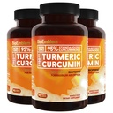 BioEmblem Turmeric Curcumin 보충교재와 BioPerine | 합동 지원 & 심장 건강 | 유기 심황 분말 & 95% Curcuminoids 추출물 | 캘리포니아 Made, Non-GMO, 90일 공급