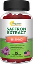 aSquared Nutrition Saffron Gummies - Saffron Extract Supplement - 순수한 거미는 캡슐, 알약, 분말 및 차에 대안을 보충합니다.