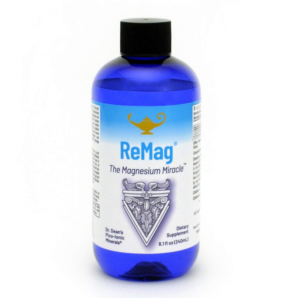 RnA ReSet ReMag 액체 - 높은 흡수 마그네슘 염화물, 8.1 Fl Oz (1 팩)