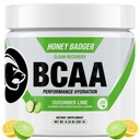 꿀벌레 BCAA + EAA 아미노산 분말, BCAAs + L 글루타민, Keto, Vegan, 남자 & 여자를 위한 설탕 자유로운, Hydration & 포스트 운동 근육 회복 음료 혼합, Cucumber Lime, 30의 서빙