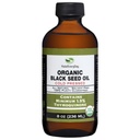 유기 까만씨 기름 - USDA는 1.5% Thymoquinone 3X 힘 터키 검정 Cumin Nigella Sativa 비 GMO 100% 순수한 Blackseed 기름 (8oz 유리병)에 찬 압박된 유리병을 증명했습니다