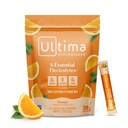 Ultima Replenisher Daily Electrolyte Powder Drink Mix -Sugar Free - Orange, 20 Stickpacks - 6 Key Electrolytes 및 Trace Minerals - Keto Friendly, Vegan, Non-GMO가있는 하이드로 션 패킷