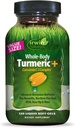 Irwin Naturals 전체 바디 심황 + Curcumin C3 Complex - 120 Liquid Soft-Gels - Boswellia, Maritime Pine Bark, MSM & Rose Hip와 함께