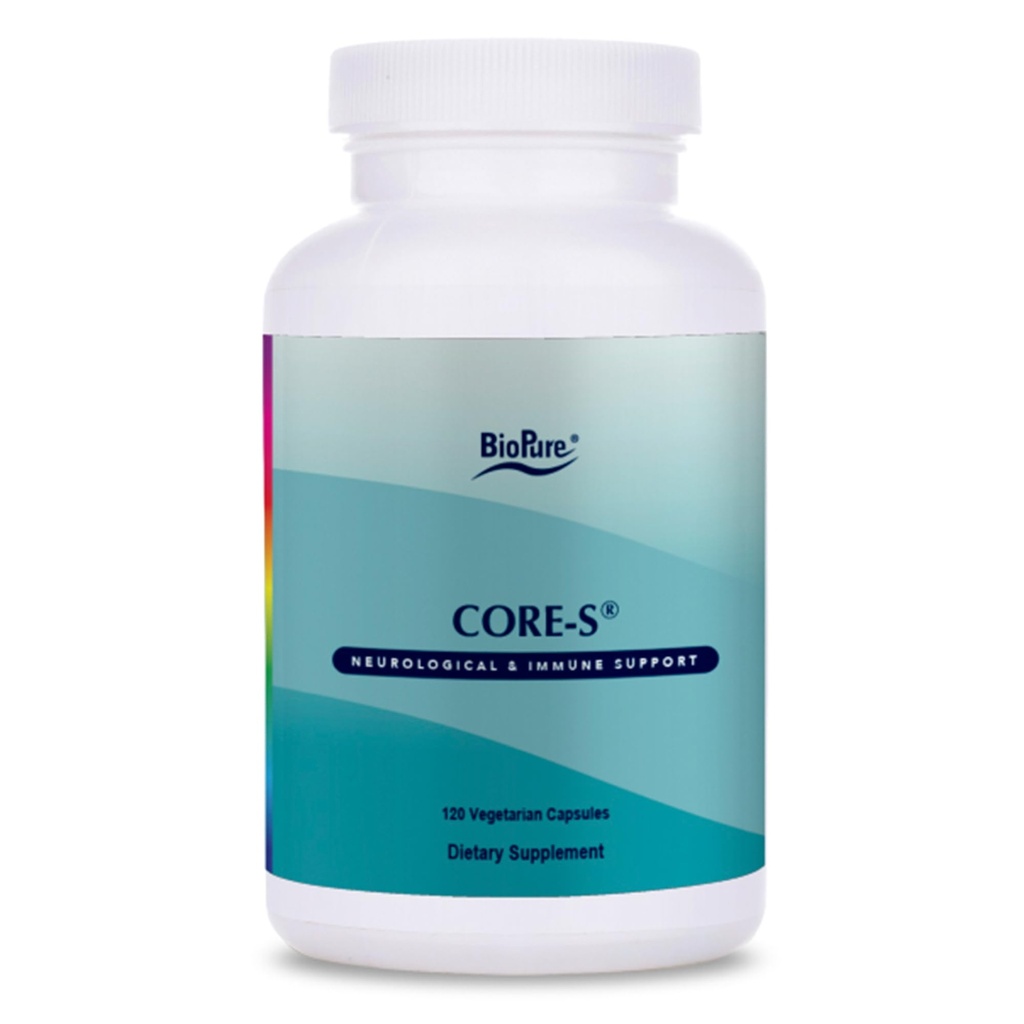 BioPure Core-S Mineral Supplement – 높은 생물 사용 가능한 무기물, 비타민, 아미노산 및 영양 유지 보수를 지원하기 위해 허브, Metabolism 최적화 및 전체 웰빙 촉진 – 120 캡슐