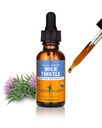 허브 Pharm 우유 이틀 액체 추출물: 유기 Silybum marianum 추출물 건강한 간결 기능 지원, Cleanse & Detoxify, 빠른 흡수 우유 이틀 초본 보충교재, ~3 주 공급, 1개 oz*까지