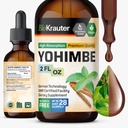 BIO KRAUTER Yohimbine - 남성 및 여성을위한 Vegan Yohimbe 보충 교재