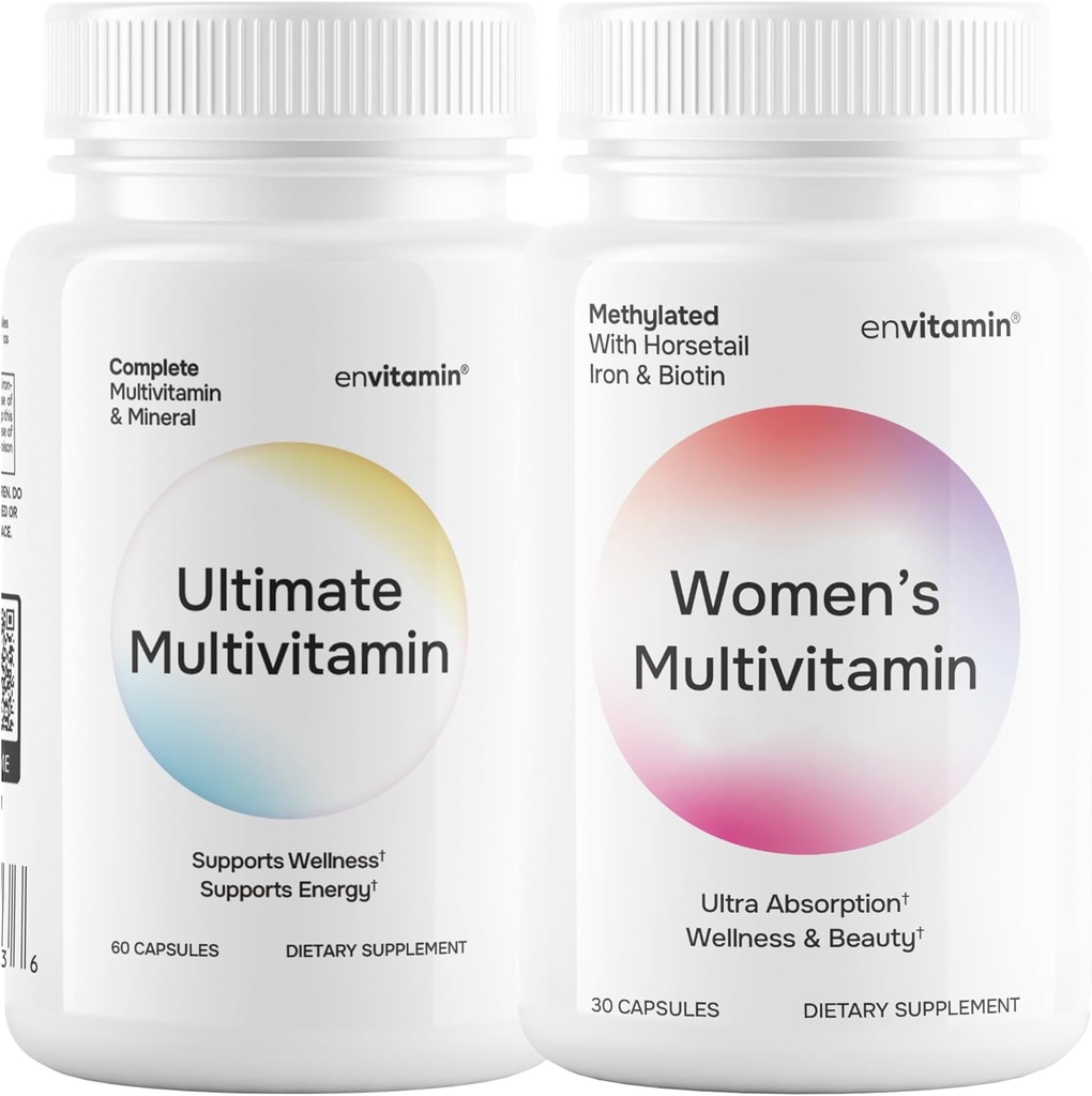 여성의 Multivitamin 및 Ultimate Multivitamin 번들 (2 제품)
