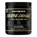 Creatine Carnage, Creatine HCL, 최적의 강도, 내구시간, 근육 질량 및 빠른 로딩* 지원