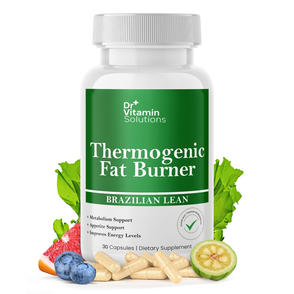 여성과 남성을 위한 열극성 뚱뚱한 가열기 - 브라질 Lean Diet 알약 | Appetite Suppressant & Metabolism Booster w/Green Tea, Garcinia, ACV | Belly Fat, Energy & Bloating Support, Non-GMO, Made in USA