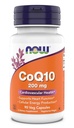 지금 보충 교재 - CoQ10 (Coenzyme Q10) 200 mg의 지원 심장 혈관 건강*, Kosher, Vegan 90 채식 캡슐