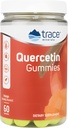 Trace Minerals Quercetin - 산화제 보충교재 지원 면역력 & 세포질 건강 - 정유제 보충교재 지원 무기물 흡수 & 심장 혈관 건강 - 망고, 60 Gummies