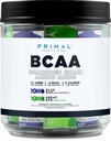 Primal BCAA 다양성 팩, 파란 나무 딸기 + 중대한 Ape 녹색 사과는 (20개의 끈으로 엮습니다) - 봉사 당 7G BCAA, 분지된 사슬 아미노산