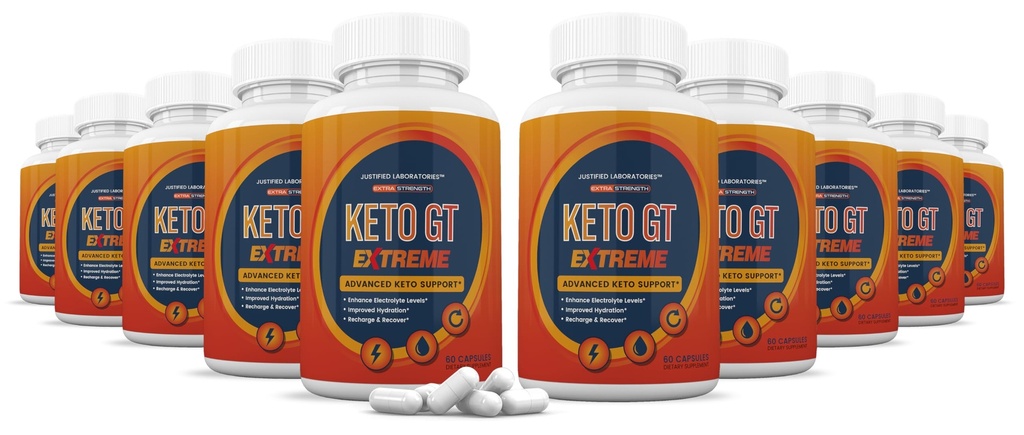 (10 팩) Keto GT 극단적 인 Keto 알약 1675MG 새로운 & 개량한 공식은 Apple Cider Vinegar 여분 처녀 올리브 기름 분말 녹차 잎 600 캡슐을 포함합니다