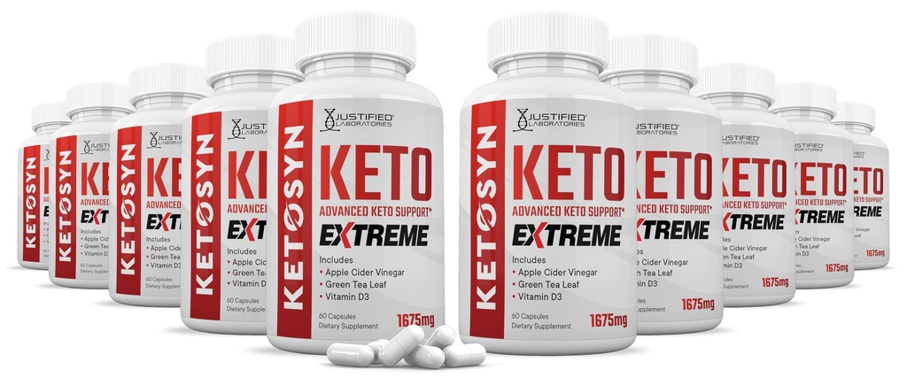 (10 팩) Ketosyn Keto ACV 극단적인 알약 1675 MG Keto 지원 혼합 캡슐 대안 애플 Cider Vinegar 여분 처녀 올리브 기름 분말 녹차 600 캡슐로 공식화되는 Keto ACV Gummies에
