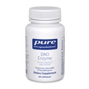Pure Encapsulations DAO Enzyme - Histamine Breakdown Digestion Support Supplement * - Ease Digestive Discomfort & 피부 감도 * - 알레르기 무료 건강 보충 - 60 캡슐