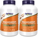 지금 식품 보충제,Glucomannan (Amorphophallus konjac) 순수 분말,보통성 *,건강 중량 관리 *,8 Ounce,(패키지 2)