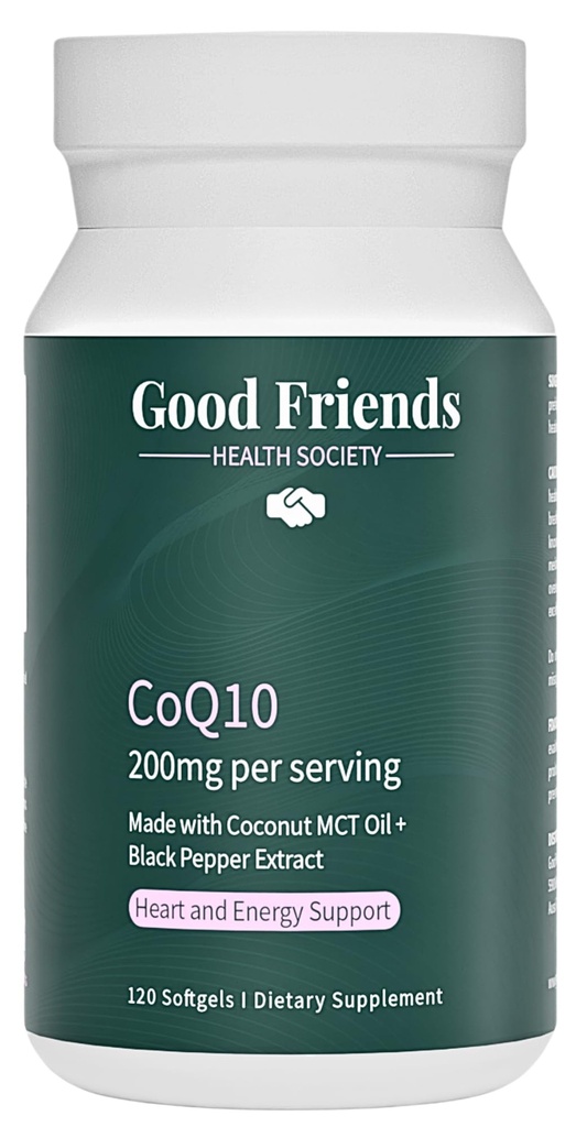 Ubiquinol CoQ10 200mg - 까만 고추 추출물 & 야자열매 MCT 기름을 가진 높은 흡수 - 120 Softgels, 실험실 시험하는, 씨 기름 없음, 비 GMO 없음 - 심장과 에너지 지원
