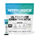 MYOXCIENCE Creapure® Creatine Stix | 스틱 팩 당 독일 Creatine Monohydrate의 5개 그램 | 지원 근육 성과, Lean 몸 질량, & Cognition | 30 단 하나 Serve Stix