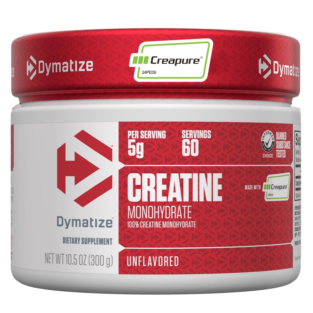 CREAPURE (독일의 제품), 서빙 당 5g, 60 서빙 (300g), 여성과 남성을위한 크레아틴, 글루텐 무료