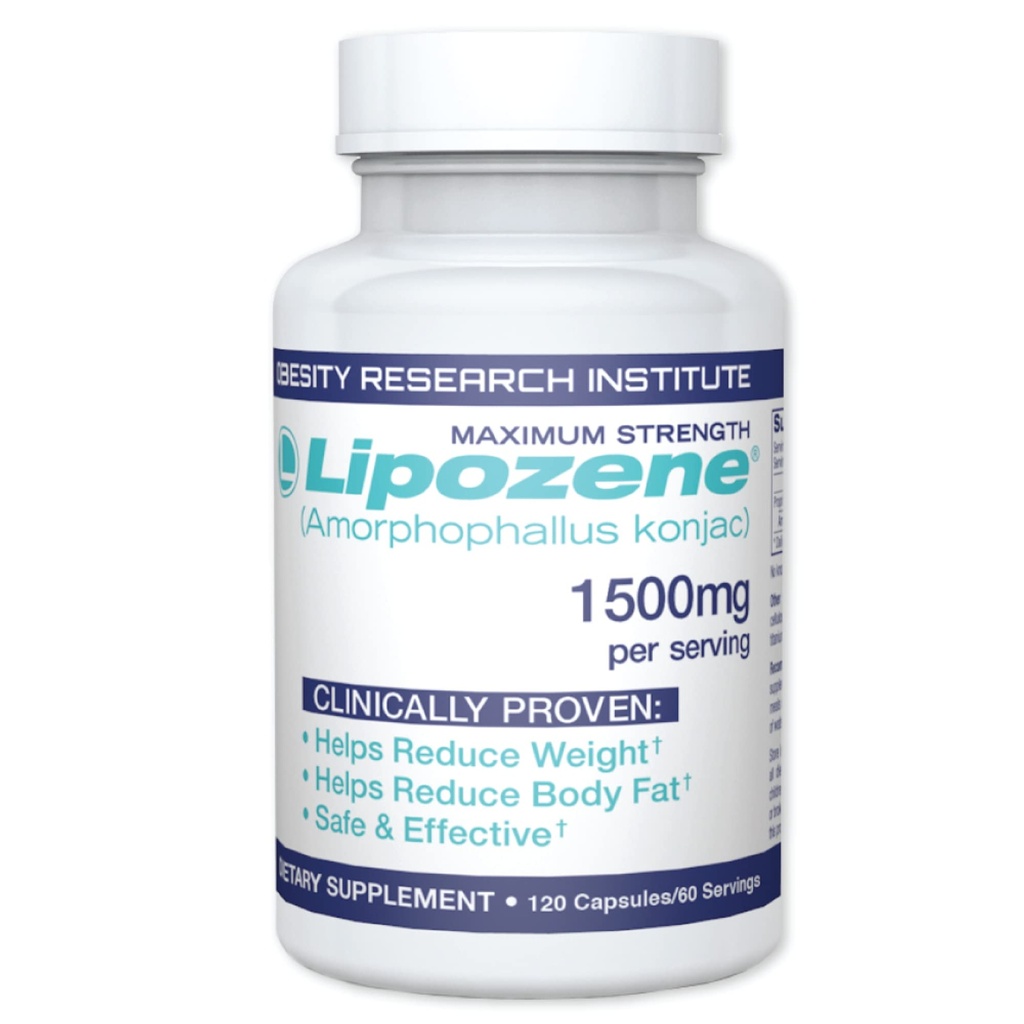 Lipozene MEGA 병 - 120 캡슐, 우리의 가장 큰 크기를 만들기 - 식욕 억제제