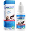 개와 고양이를위한 귀 감염 치료 드롭, 1 % Hydrocortisone Soothing Dog Yeast Infection, 개 및 고양이를위한 귀 구호 - 귀 감염 - 2 fl oz