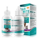 개, 개 귀 감염 치료를위한 귀 Mite 치료, 개 효모 감염을위한 귀 Mite 치료, 귀 Mites & Itching 및 Odours Stinky Stuffs의 완화