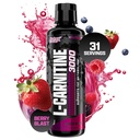 Nutrex Research L-Carnitine 3000 (31 서빙, 베리 폭발) | 액체 샷, 자극제 무료 | 남성과 여성을위한 근육 회복 지원