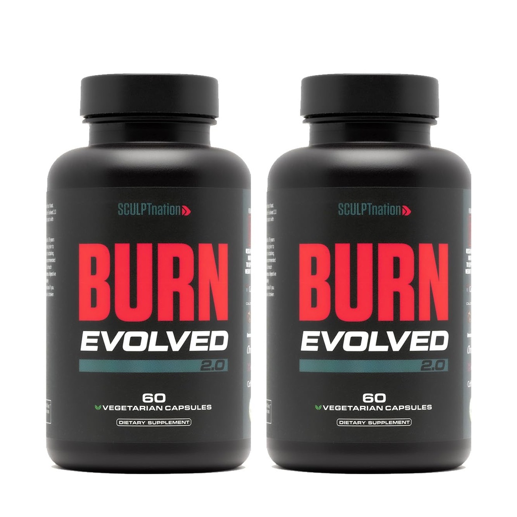 남자를 위한 V Shred 화상 일에 의하여 조각 Nation - Cayenne, Gymnema 잎 추출물 및 Alpinia Galanga 뿌리 분말을 가진 Metabolism 승압기 - 2-Pack - 60의 캡슐