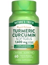 Nature's Truth Turmeric Curcumin Complex | 60 Softgels | Ginger, Astragalus, & Black Pepper Extract | 비 GMO 및 글루텐 무료 보충 교재