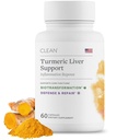 Liver Health & Detox, Milk Thistle, Antioxidant Protection, Vegetarian Capsules, Non-GMO, Gluten & Soy Free - 60 카운트가있는 심황 보충
