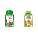에너지 대사를 위한 Vitafusion 비타민 B12, 비타민 C, 아연을 가진 Multivitamin 플러스 면역 지원 Gummies - 140 + 90 조사