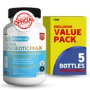BestBreath 구두 Probiotic MAX - 40 억 CFU - Teeth, Gums, Ear, Nose, Throat 및 Digestive 건강 지원 - 60 캡슐 (5)