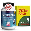 – 40억 CFU를 가진 여분 힘 Probiotic 보충교재 – Teeth, Gums, 귀, Nose, Throat & Digestive 건강 – 60의 캡슐 (5)를 지원합니다