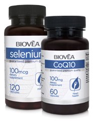 BIOVEA Coenzyme Q10 & 셀렌 가치 팩