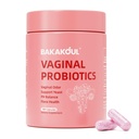 Prebiotics & Lactobacillus Probiotic 혼합 pH 균형 여성, 질 건강 보충교재, 적출 질 냄새 & 질 Flora, 100 조사를 가진 BAKAKOUL 질 Probiotic