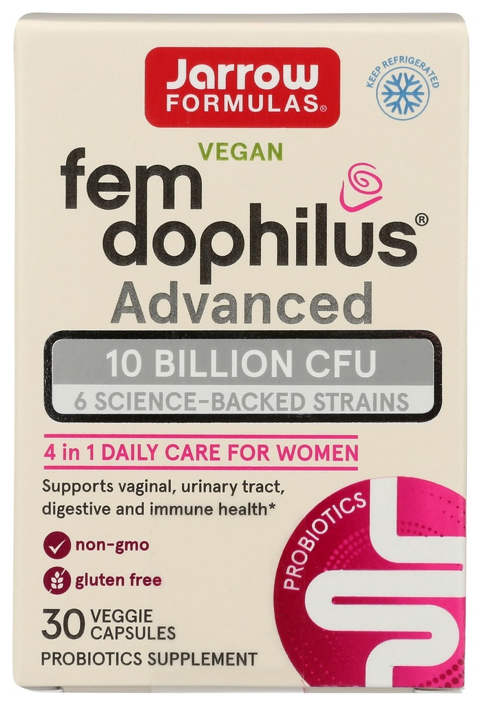 Jarrow 공식, Fem Dophilus 고급, 30 조사