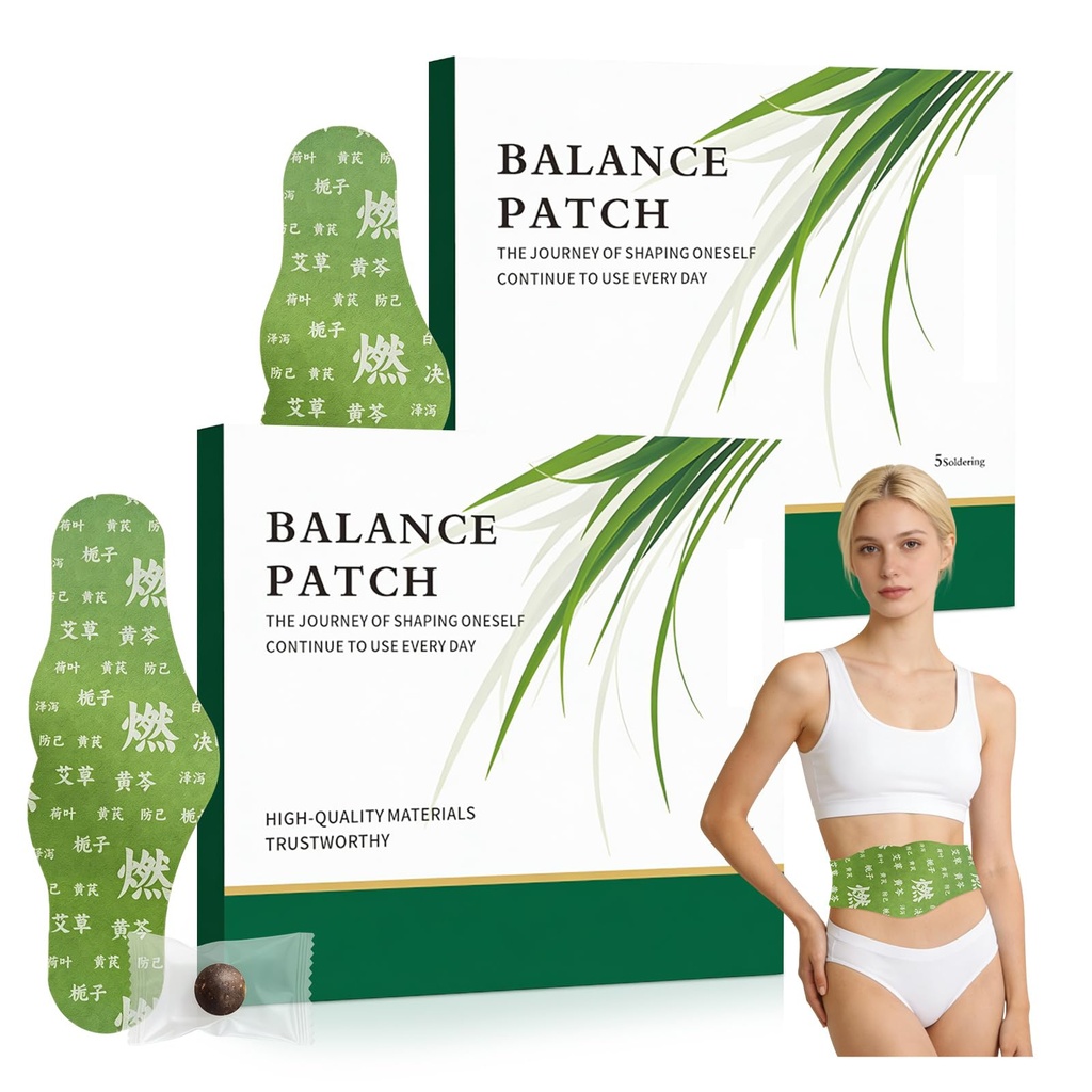초본 패치 패드 균형, Mugwort 초본 Navel 패치 (2 상자 10Piece)