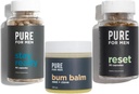 Men Stay Ready Fiber (120 Count), Bum Balm & Reset (30 카운트) 번들을위한 순수