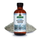 콜로이드 실버 액체 10 PPM 50 MCG 높은 효능 뛰어난 요소 실버 액체 Salve 면역 지원 보충교재, 4 fl. oz | 천연 면역 지원 | 안전 복용량 | 높은 효과