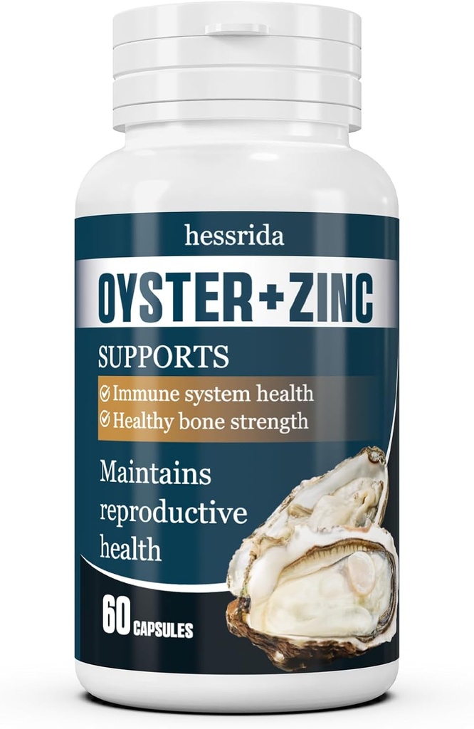 Oysters는 아연 분말을 가진 캡슐, 남자 & 여자를 위한 Oyster 보충교재, 자연적인 & 안전한 Oyster 알약, 도움 면역 체계, 재생산 체계 & 뼈 힘 건강, 60의 캡슐을 추출합니다