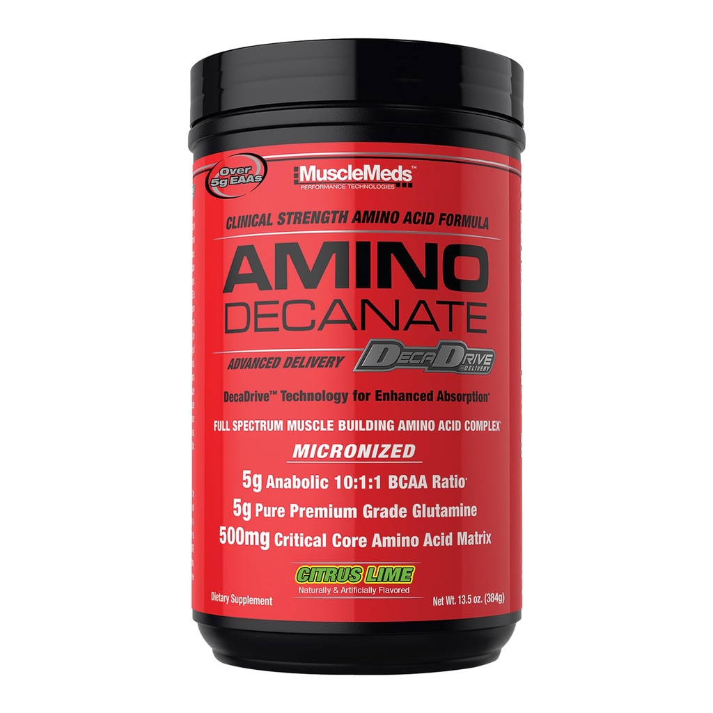 MuscleMeds 아미노 데카나잇, 감귤류, 13.5 oz (384g)